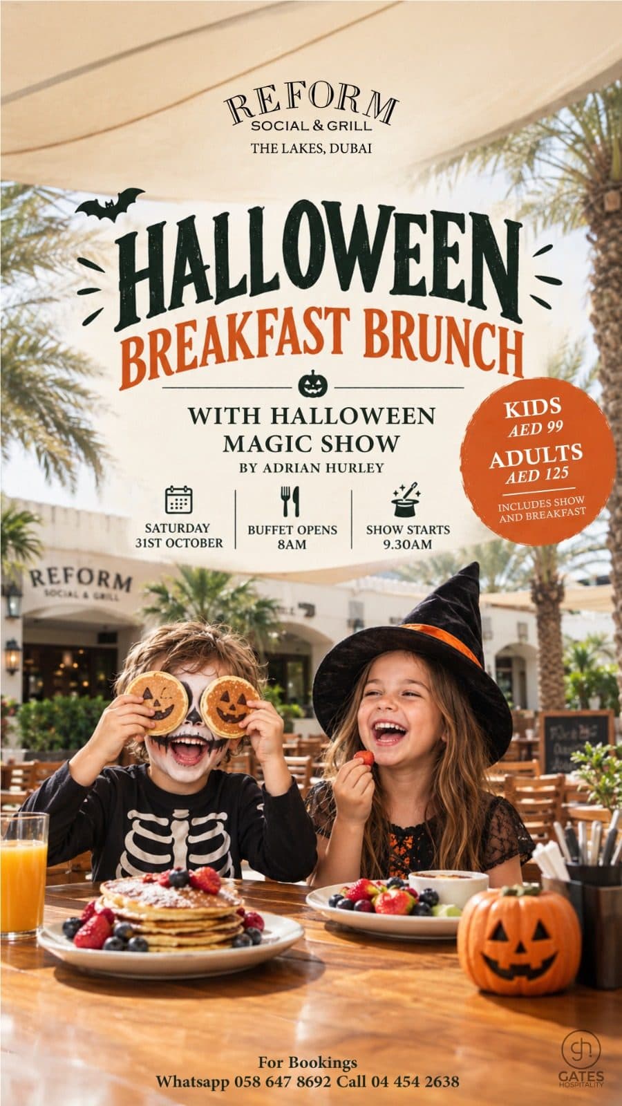 Halloween Breakfast Brunch poster